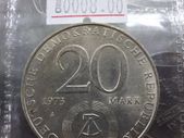 Germany GDR 20 Mark Otto Grotewohl Commemorative Coin - 1973