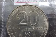 Germany GDR 20 Mark Otto Grotewohl Commemorative Coin - 1973
