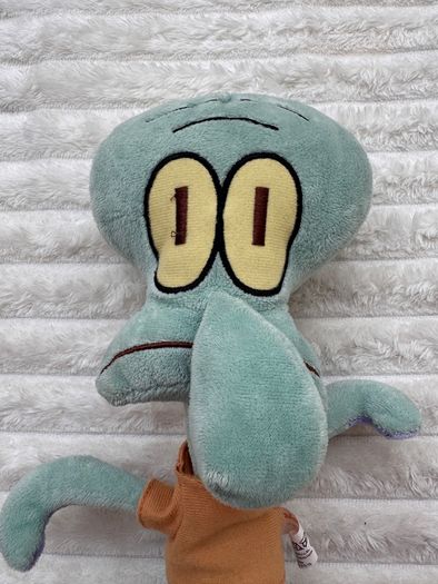 Simba Nickelodeon 2014 Viacom Squidward Plush SpongeBob SquarePants approx. 42 cm. Used Please see photos