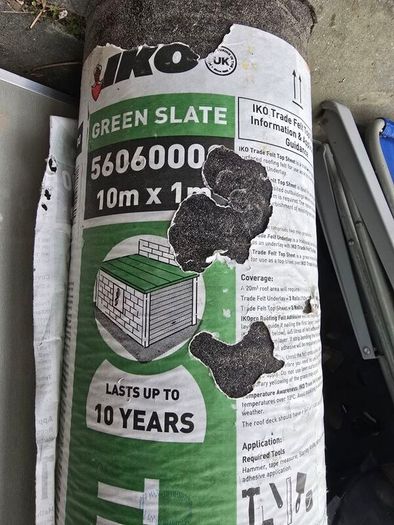 IKO shed felt roll 10x1m