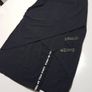 Asymmetric Design Black Skirt Elastic Cotton S / XS Brand New Image 4