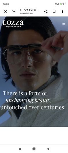 High end Italian made,Lozza prescription glasses