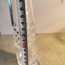 Footed Crystal Vase and a Bud Vase. Irish Tyrone Crystal Glass in good condition . No. 39 Image 3