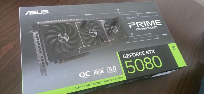 Rtx5080 Asus prime 16gb DDR7 New