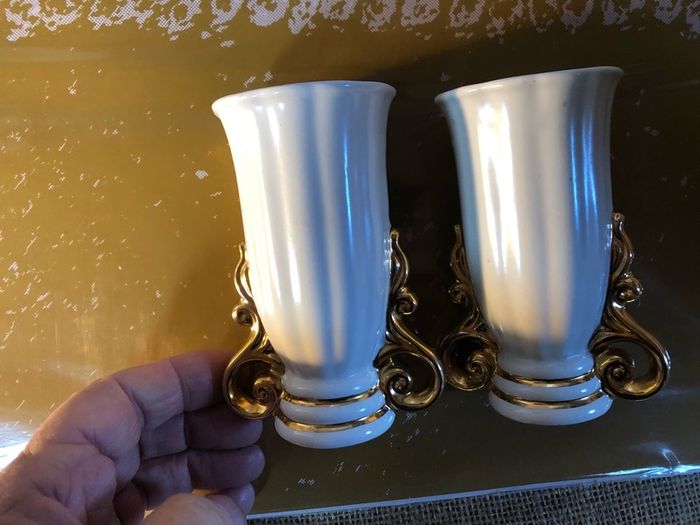 Pair of Wade Spill Vases