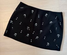 Black Embellished Skirt