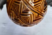 Vintage Retro Brown Vase