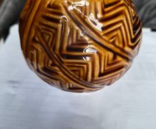 Vintage Retro Brown Vase