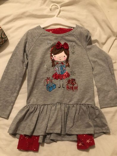 girls Christmas outfit age 4-5