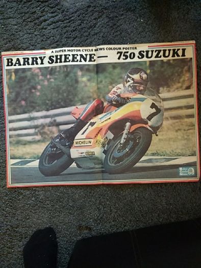 Barry Sheene, Autograph, Books, Posters