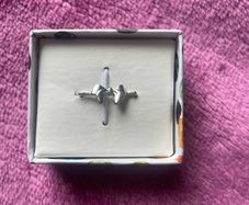 Silver Watch charm
