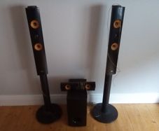 Wired LG Speakers (4 Piece)