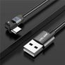 USLION 2M USB-C QC 3.0-2.0 3A 180 Rotate+LED Cable Fast Charging & Data Sync Nylon Braided Cable (Brand New/Warranty) Image 10