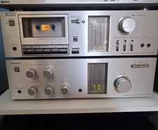 sony 1979 vintage stereo and cassette