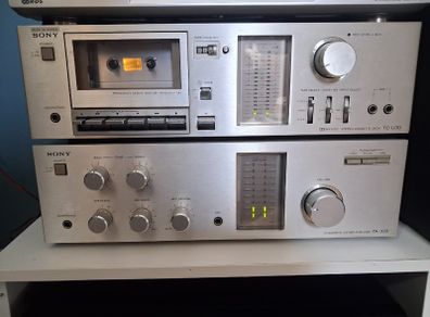 sony 1979 vintage stereo and cassette