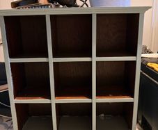 shabby up cycle shelf