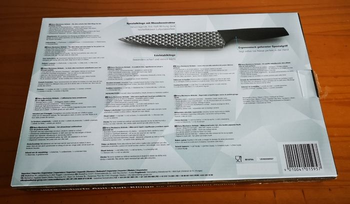 Knife set of 6 super knife "Blackstone Air Blade" (new, unopened)