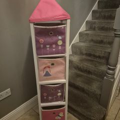 Princess bedroom storage