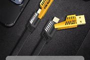 4 In 1 65W Fast Charging Cable Cord For iP Android USB Type C Charger Cable Multi Port Multiple Usb Charging Wire Line Cell Phone Charger