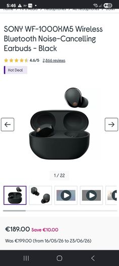 Sony earbuds