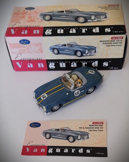 Diecast Model Mercedes-Benz 300SL (W198) Competition - Collectable Vanguards 1:43