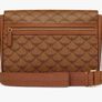MCM Monogram messenger bag with natural nappa leather trim Image 6