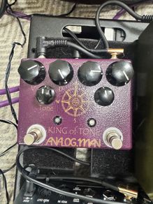 Analogman King of Tone v4 w/ high gain mod