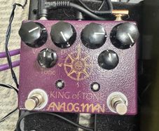 Analogman King of Tone v4 w/ high gain mod
