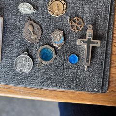 Various religious items
