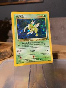 Pokemon Jungle Holo Scyther 10/64 Near Mint