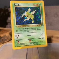Pokemon Jungle Holo Scyther 10/64 Near Mint