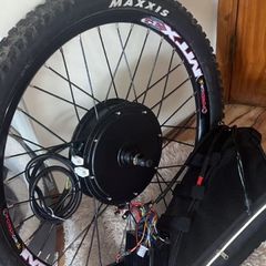 e bike conversion kit 72v 30ah 60 amp controller doesn't come with bike frame