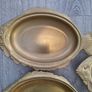 Vintage Brass Fish Shaped Serving Platters Image 3