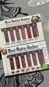 The balm new liquid lipstick set