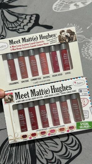 The balm new liquid lipstick set