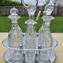 Antique spice set (also known as a kitchen cabaret or cruet set) Image 3