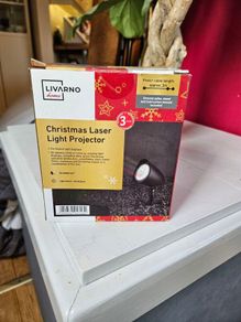 Outdoor christmas light projector