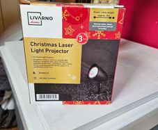 Outdoor christmas light projector