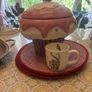 Large Cupcake Cookie Jar Image 6