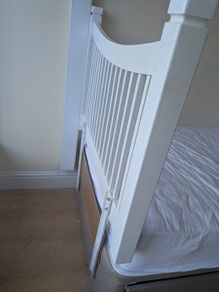 Single bed Frame and Base with 2 storage drawers