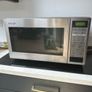 SHARP 900W Freestanding Stainless steel microwave Image 4
