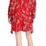 The Kooples - Red Silk Dress Image 5