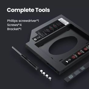 Ugreen 2.5' Sata Hdd / Ssd Caddy 9.5mm