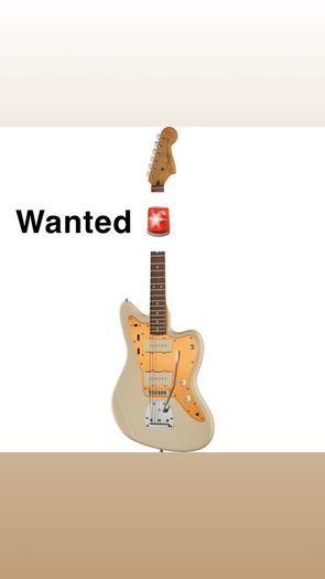 Wanted- J mascis Jazzmaster