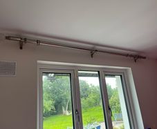 curtains & pole