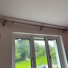 curtains & pole