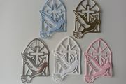 Die Cuts - First Communion / Confirmation / Sympathy - Dove in Window - Pack of 5