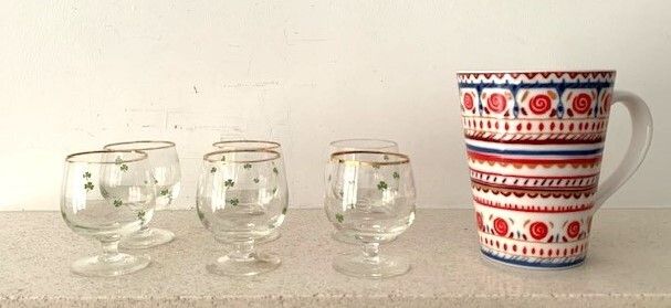 Vintage Irish Glasses