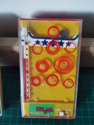 Vintage 1970s Pocket Games (Set of 2)