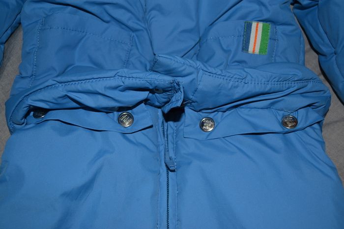Little Rocha 2-in-1 blue hooded snowsuit 74cm 6-9 months